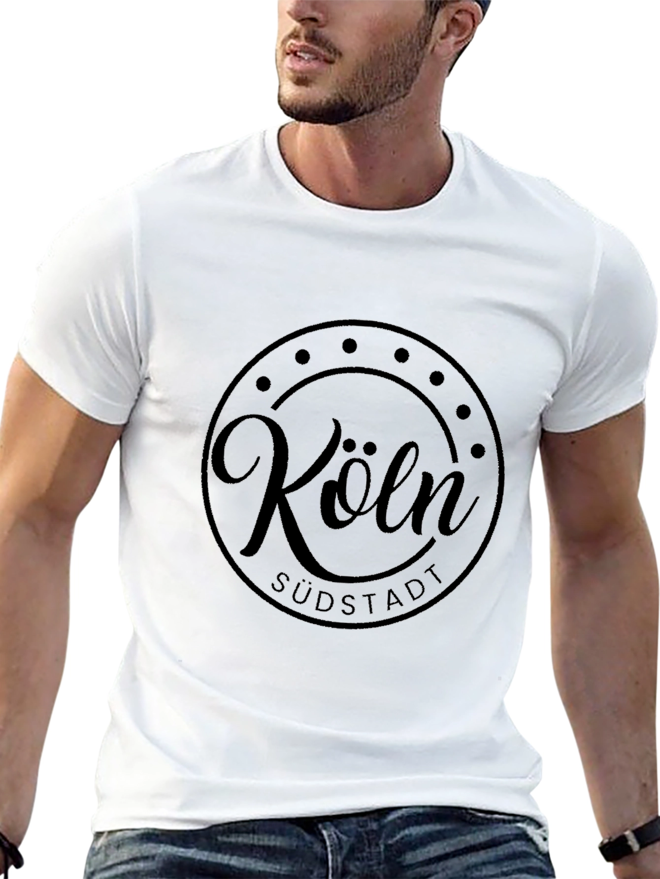 Köln Südstadt Black T-Shirt