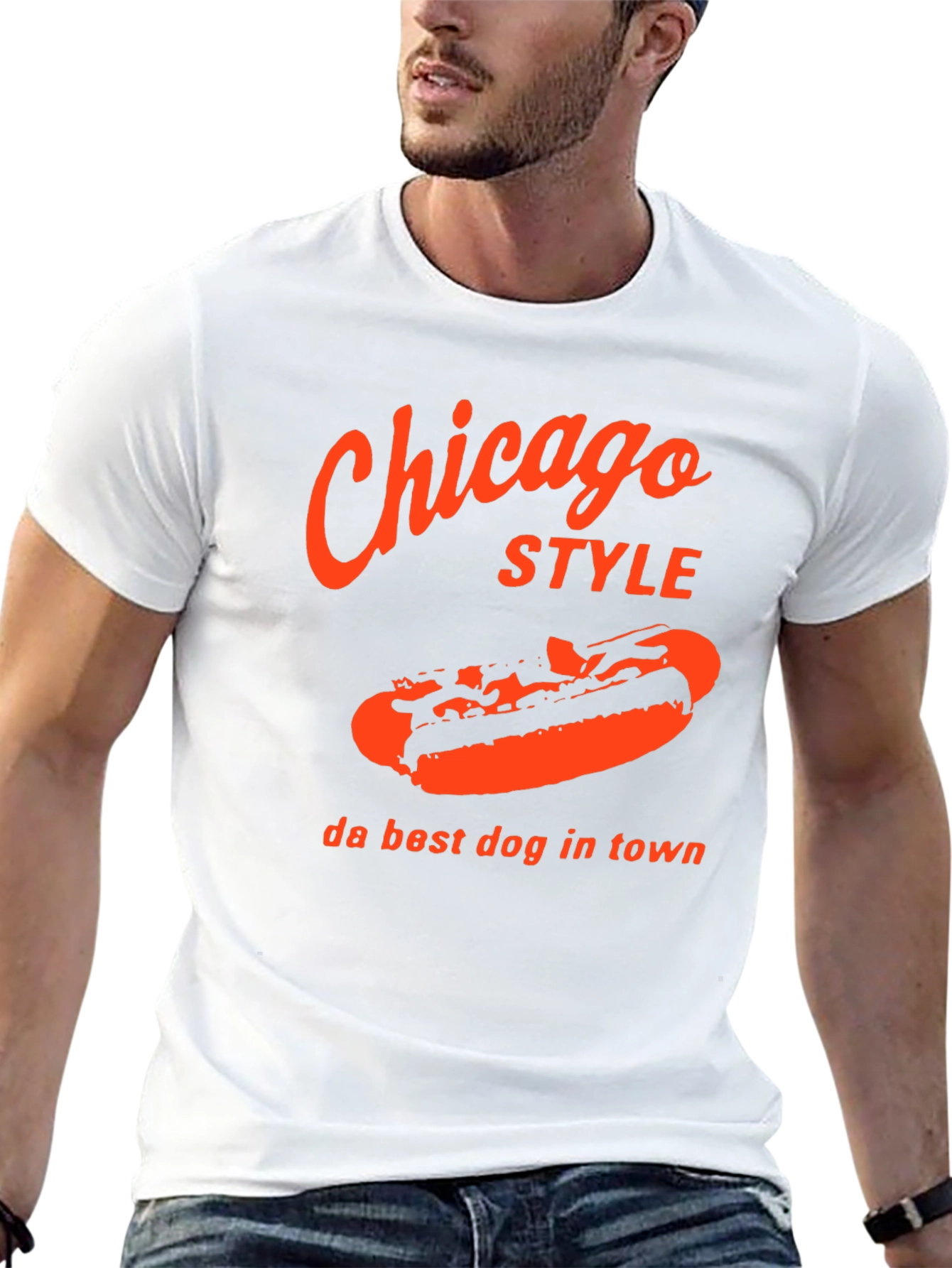 Chicago Style Hot Dog T-Shirt