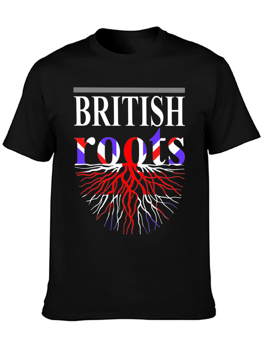 British Roots Graphic Tee - Stylish Heritage Design