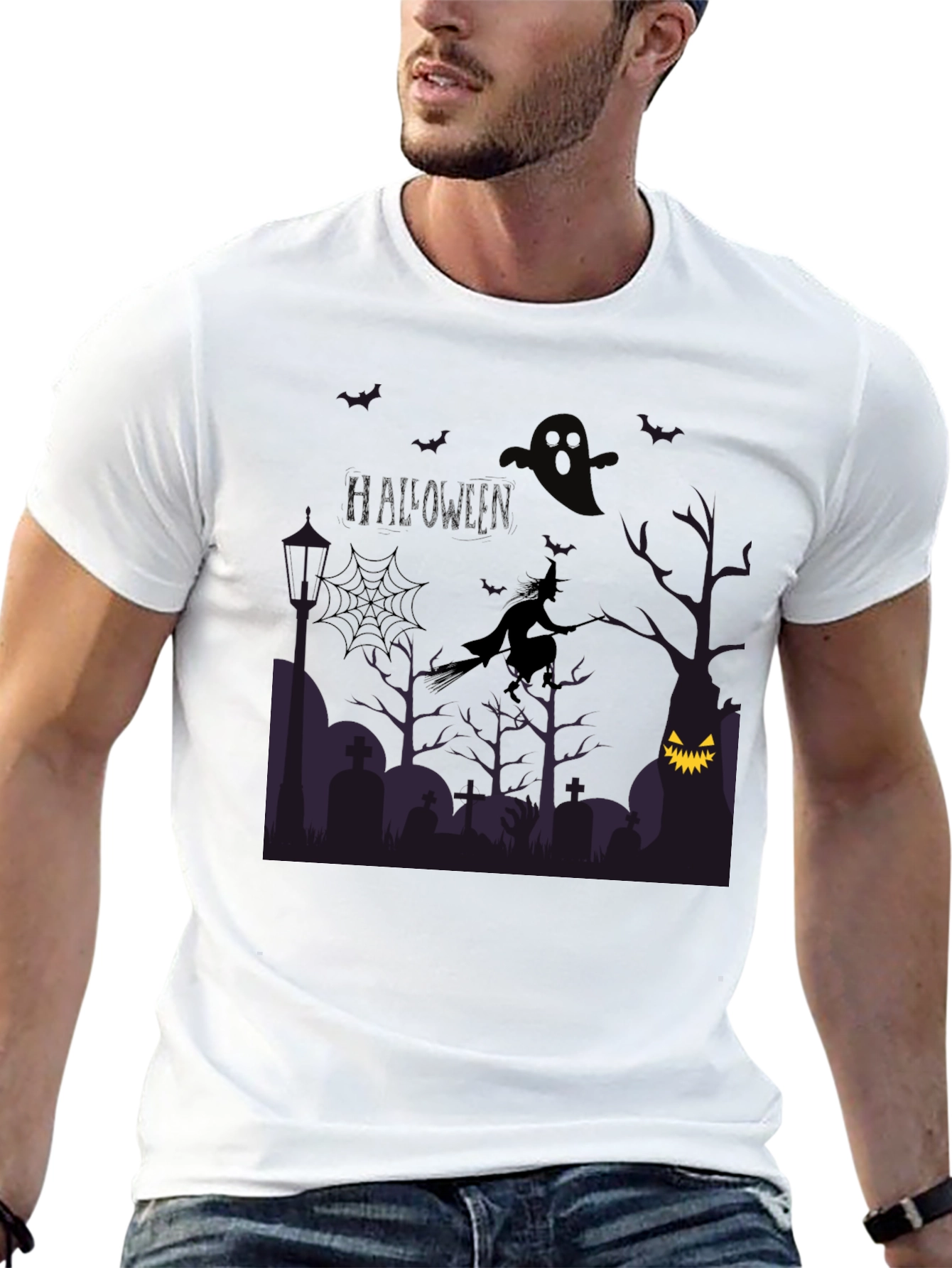 Halloween Witch T-Shirt - Spooky Season Apparel