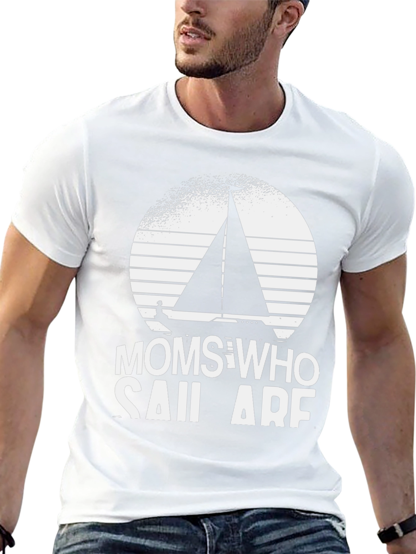 Moms Who Sail Are Awesome T-Shirt