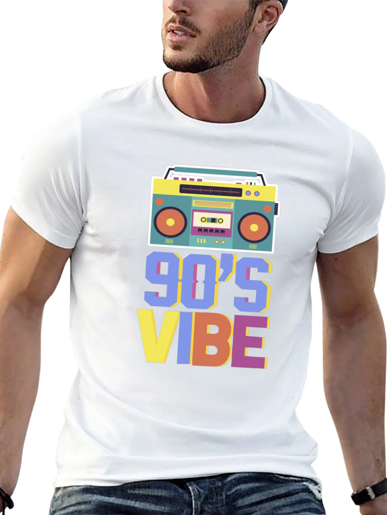 Retro 90s Vibe Graphic Tee