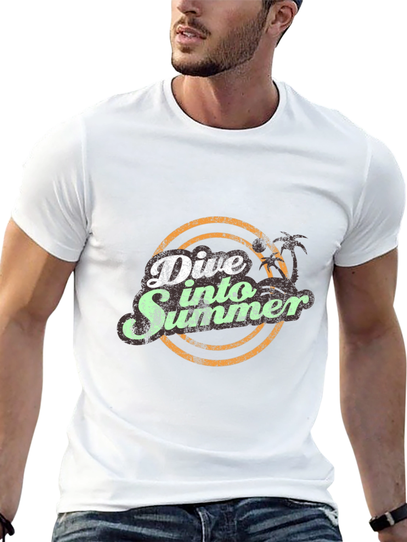 Dive Into Summer Graphic Tee