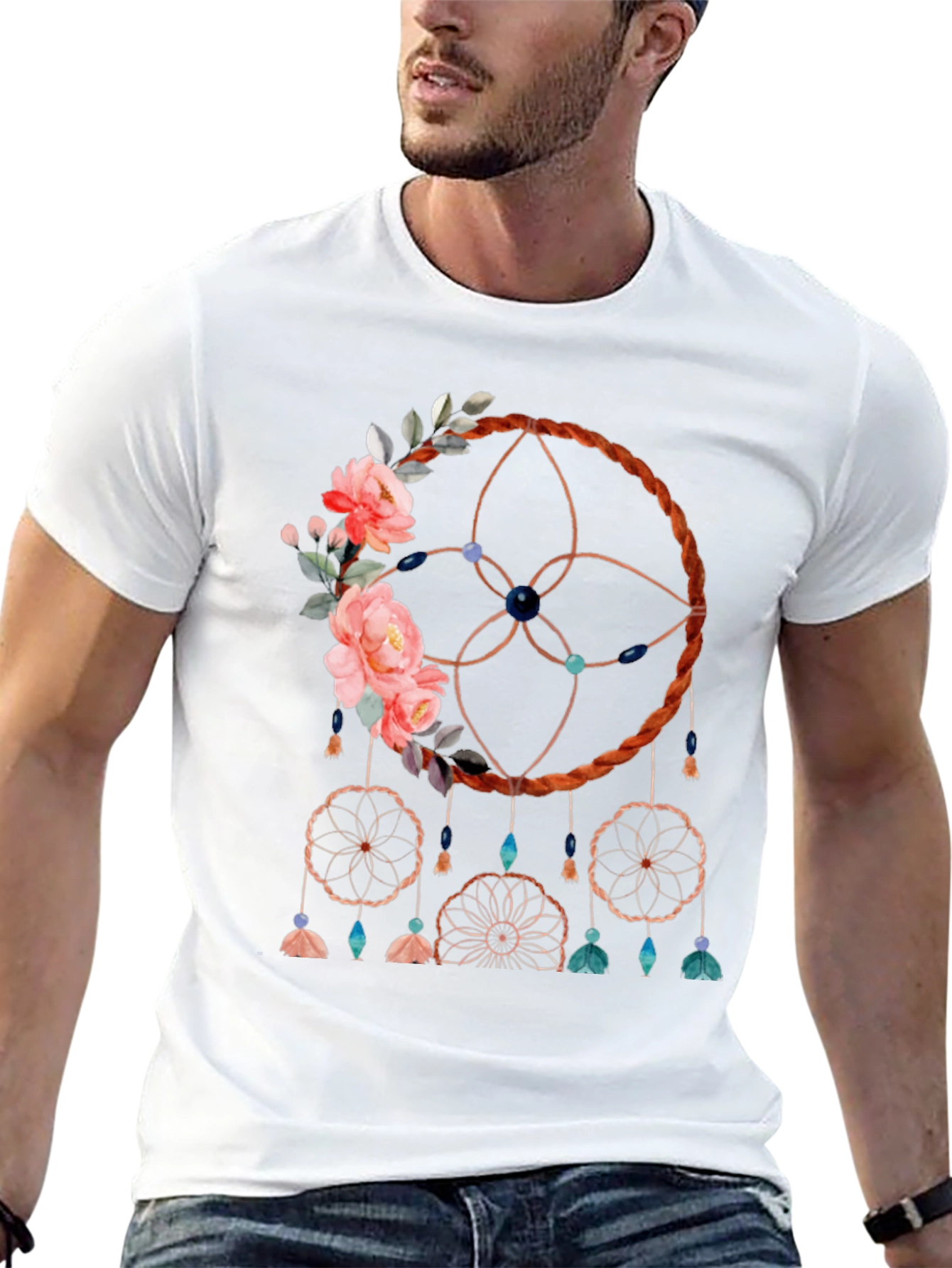 Dreamcatcher Graphic Tee - Artistic Design