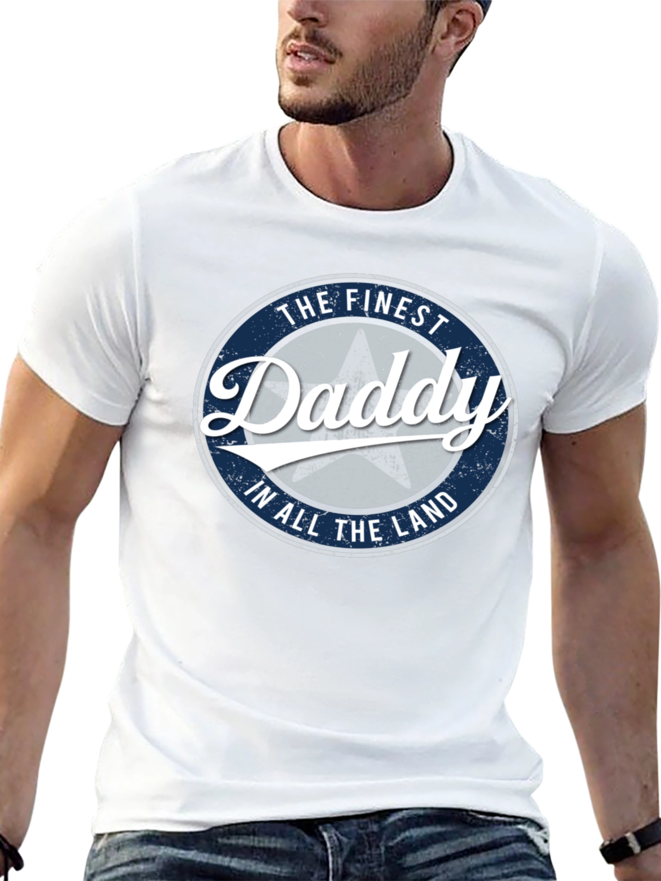 The Finest Daddy T-Shirt - Black