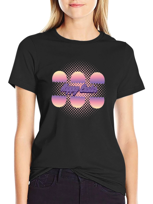 Happy Easter Egg Graphic T-Shirt