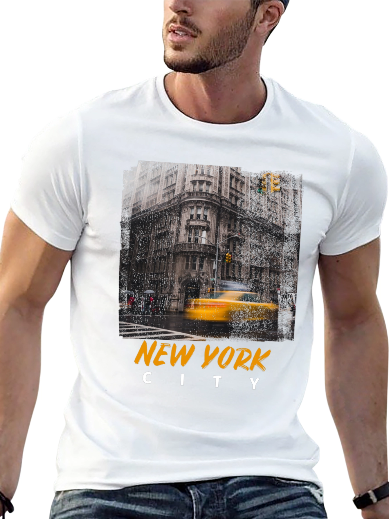 New York City Graphic Tee - Black
