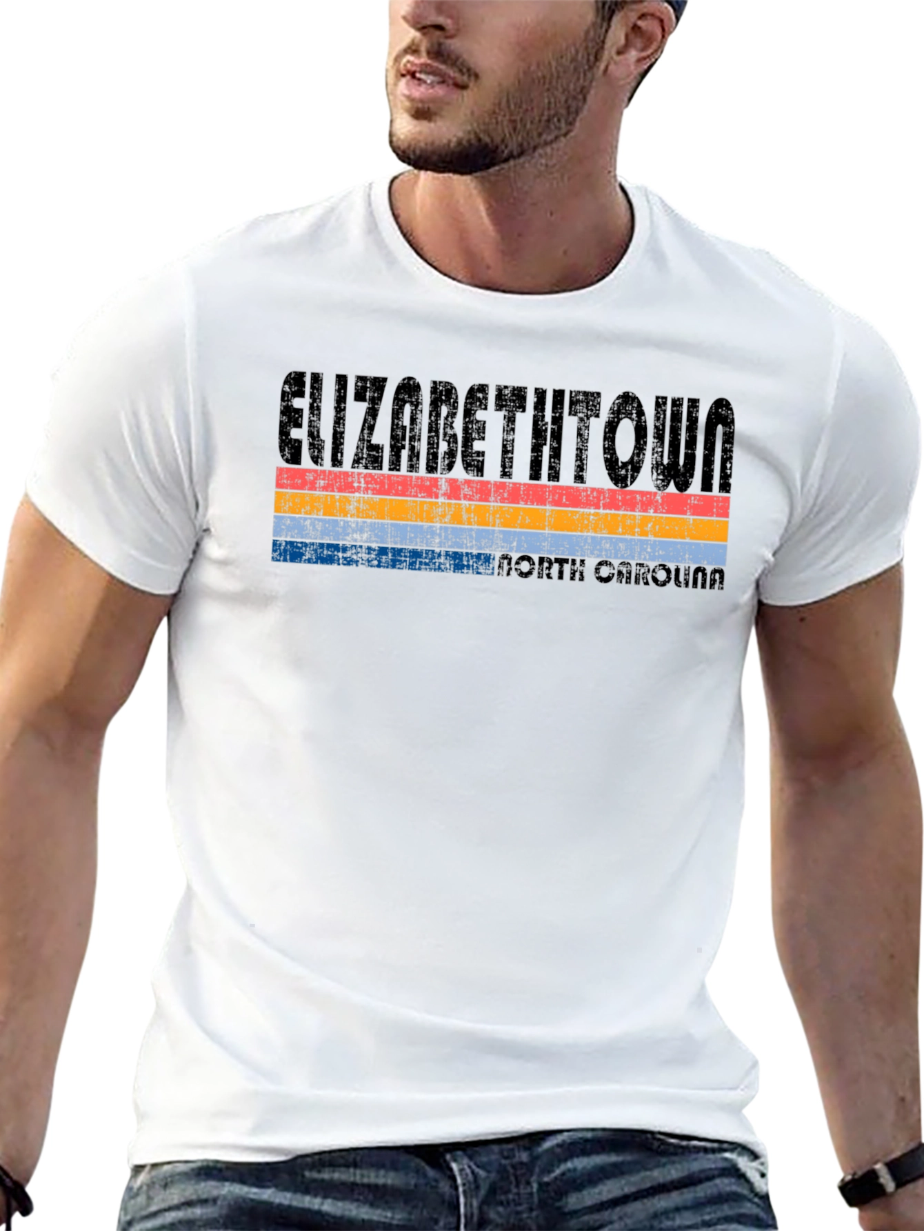 Elizabethtown North Carolina Retro T-Shirt