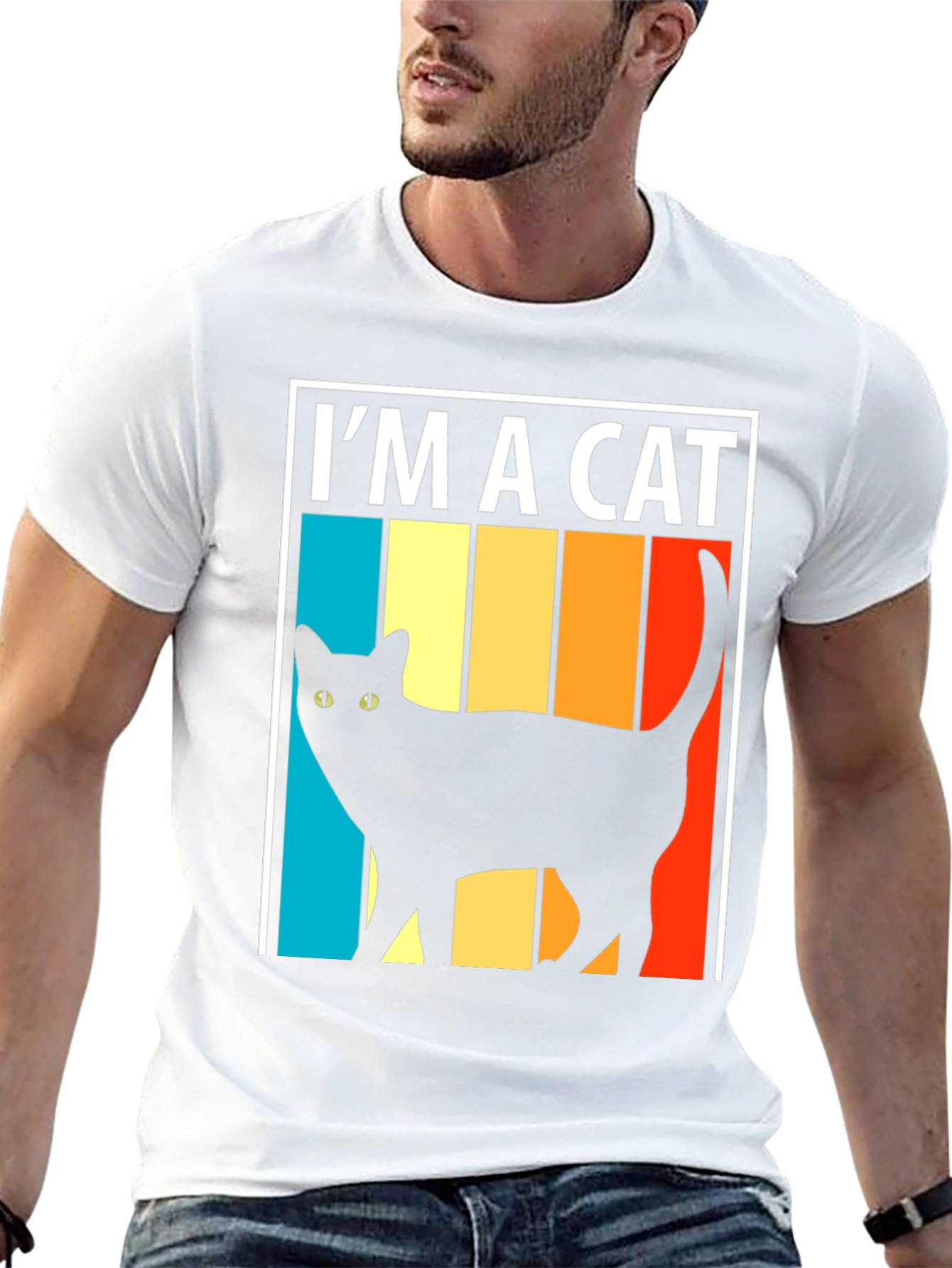 Im a Cat Retro T-Shirt