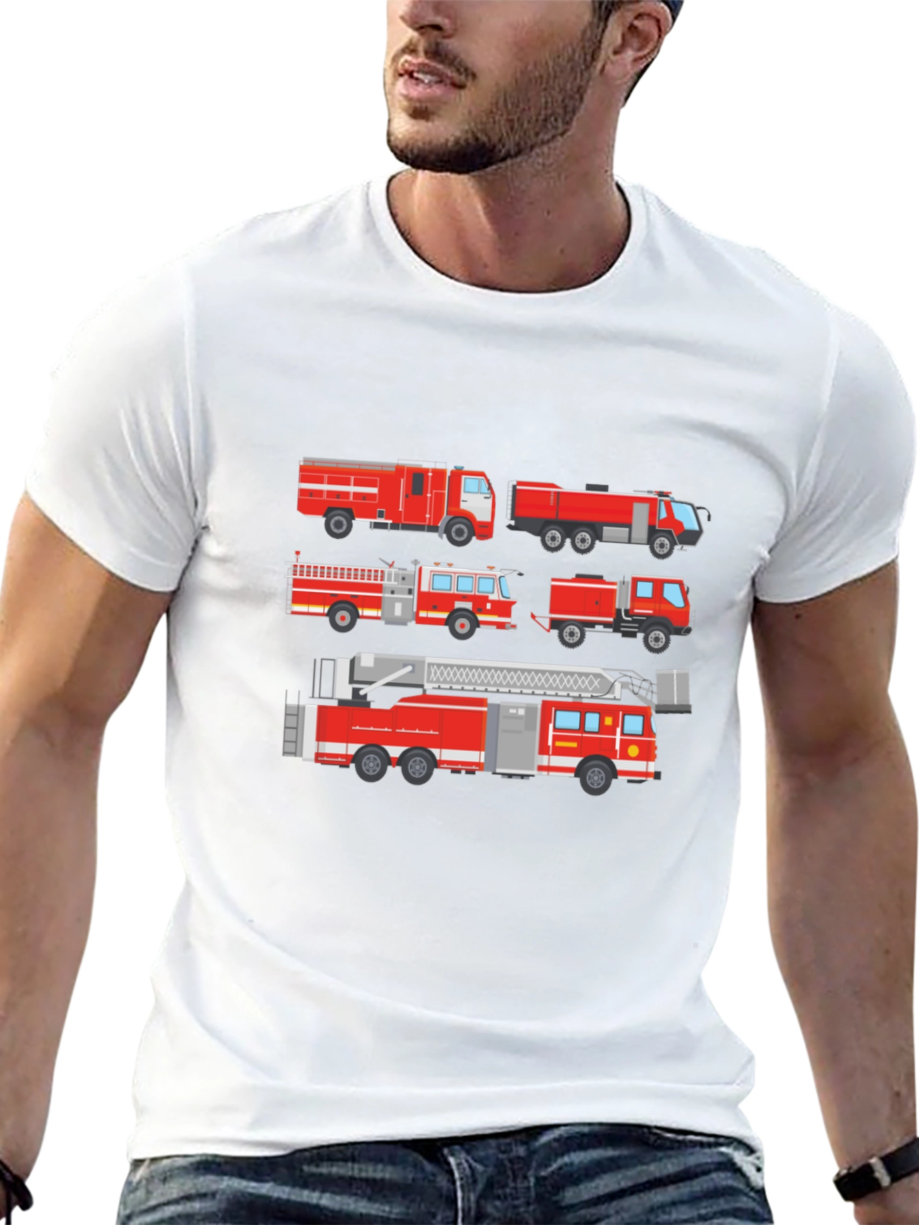 Fire Trucks T-Shirt