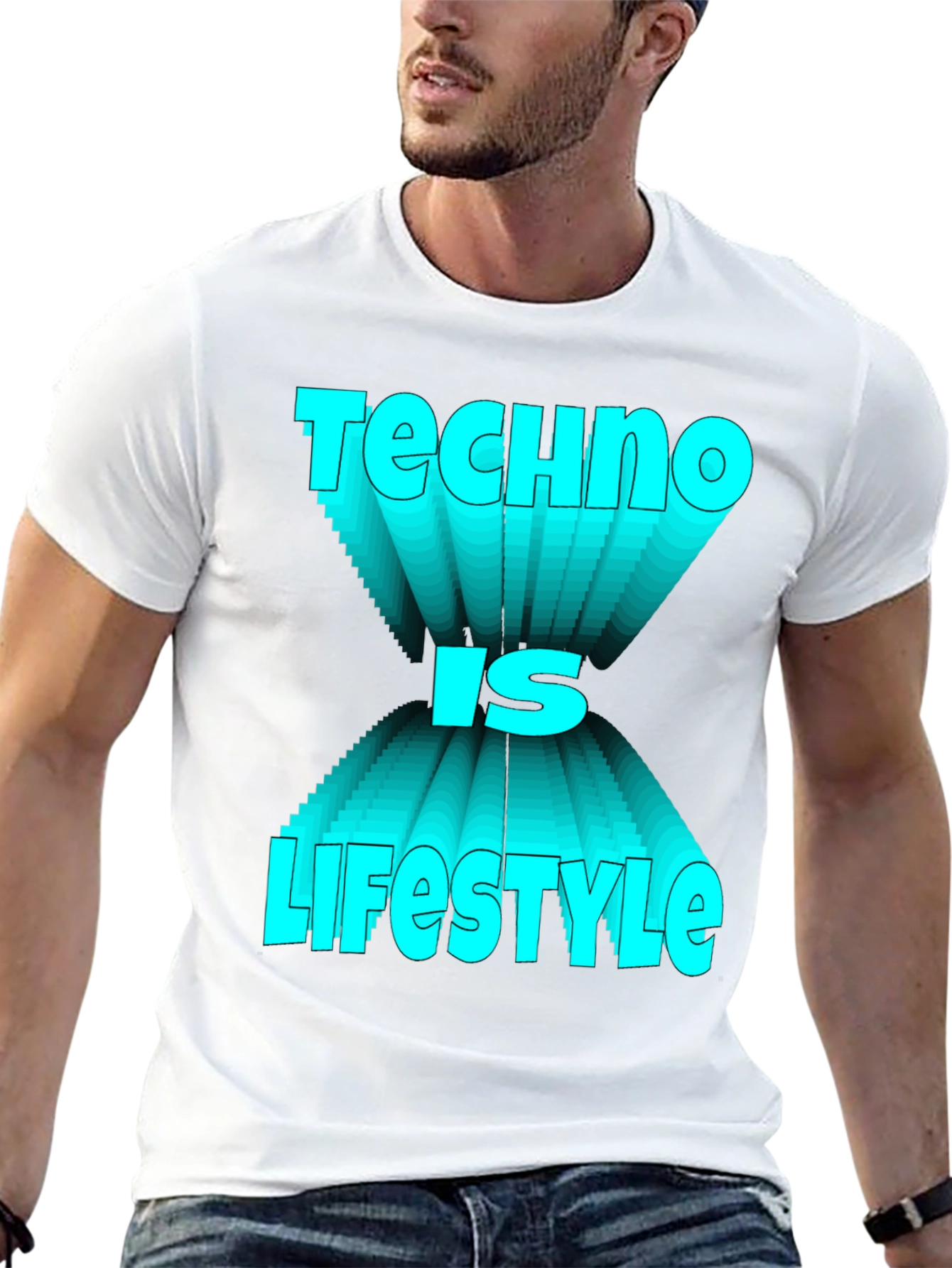 Techno is Lifestyle Graphic T-Shirt