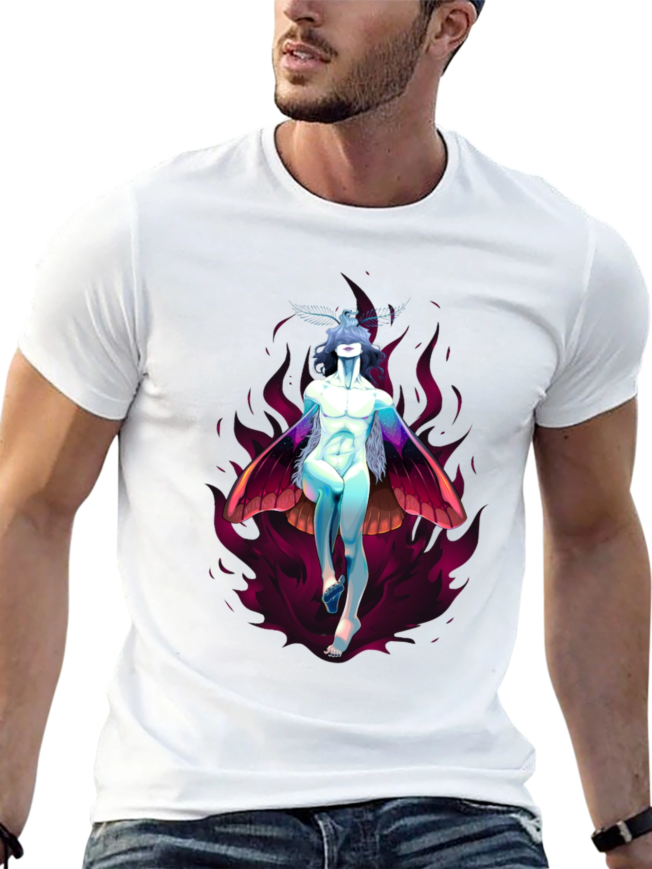 Mothman Inspired Graphic Tee