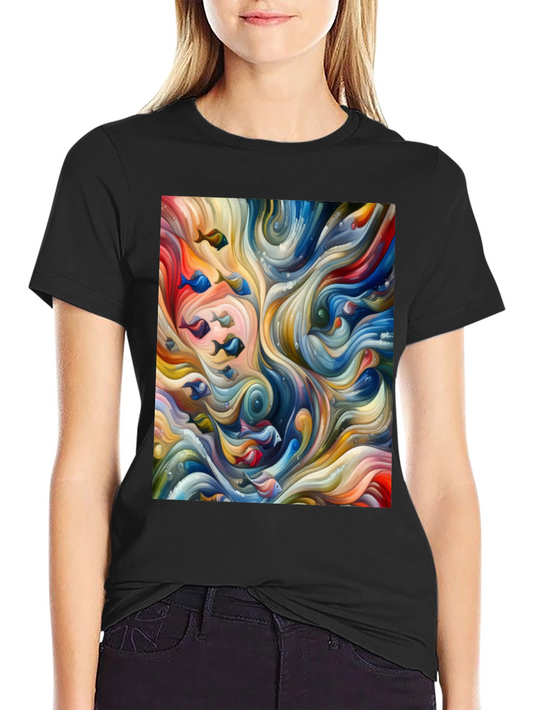 Abstract Fish Flow T-Shirt