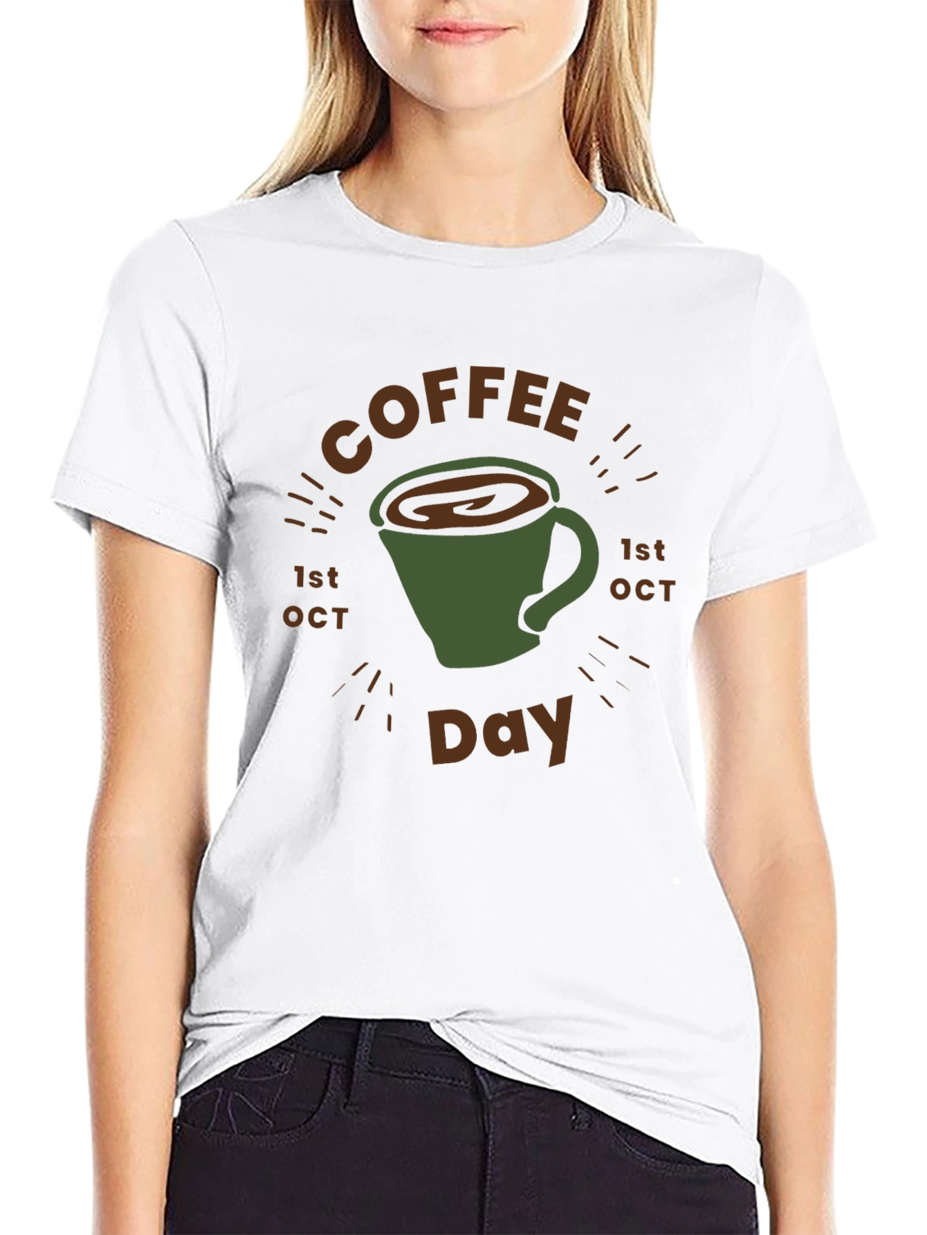 Coffee Day T-Shirt - 1st October Graphic Tee