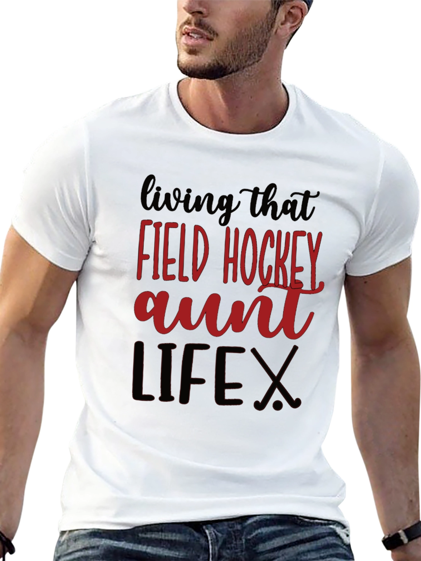 Field Hockey Aunt Life T-Shirt