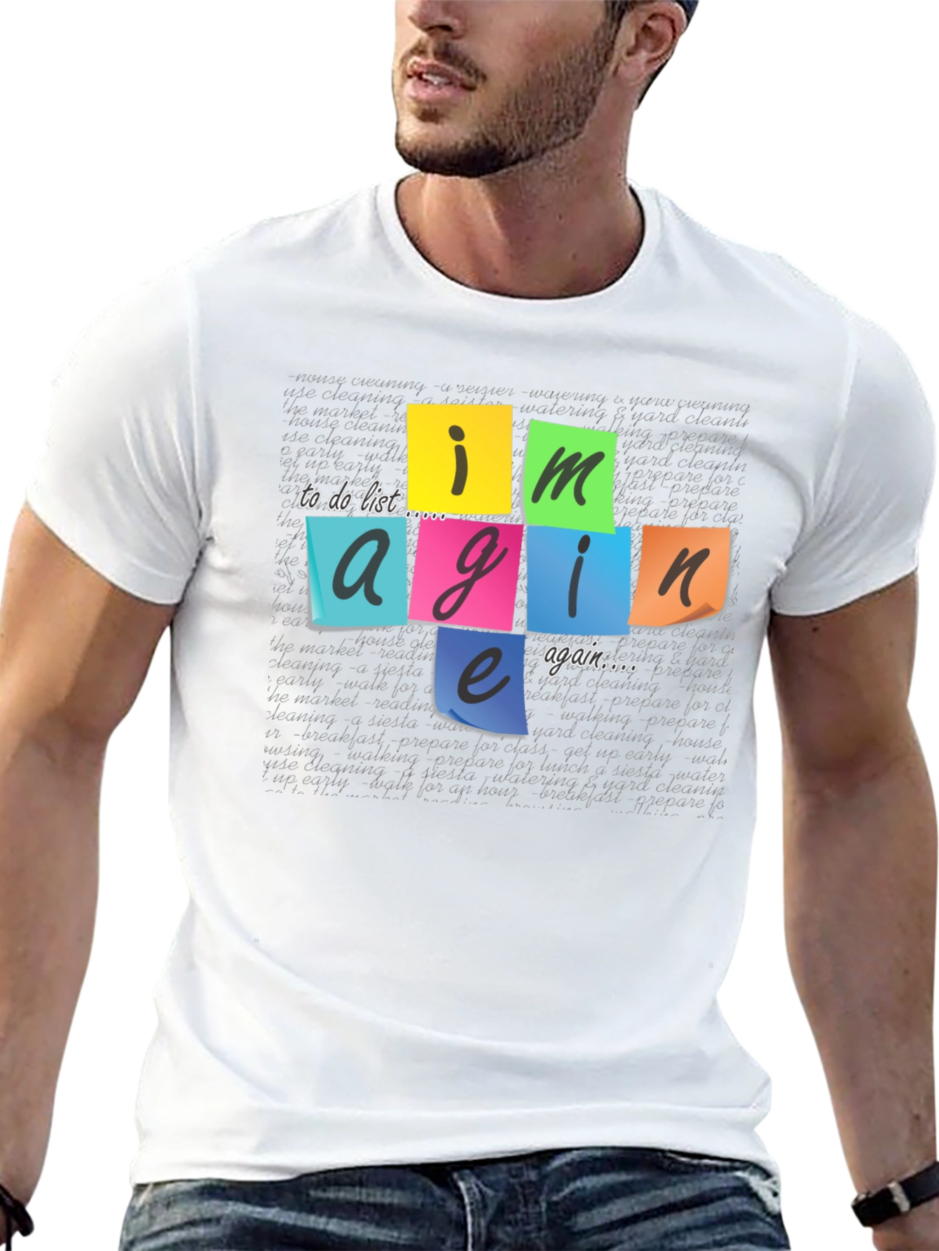 Imagine Again To-Do List T-Shirt