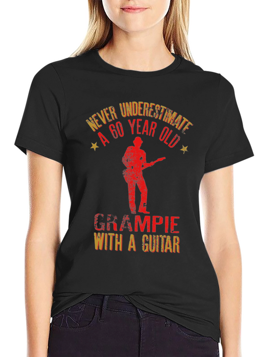 Grampie With a Guitar T-Shirt