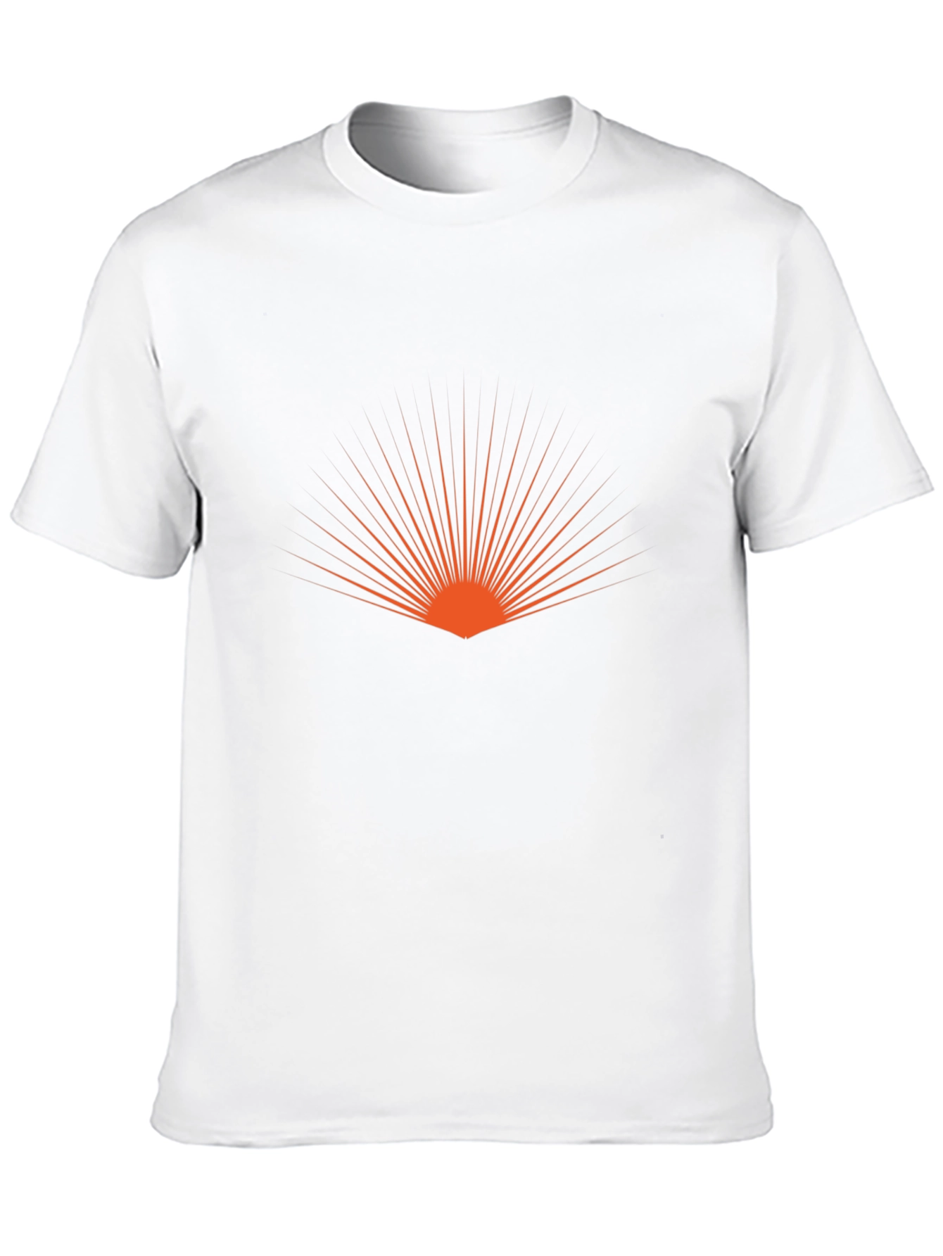 Sunset Graphic Tee - Stylish Black Cotton T-Shirt
