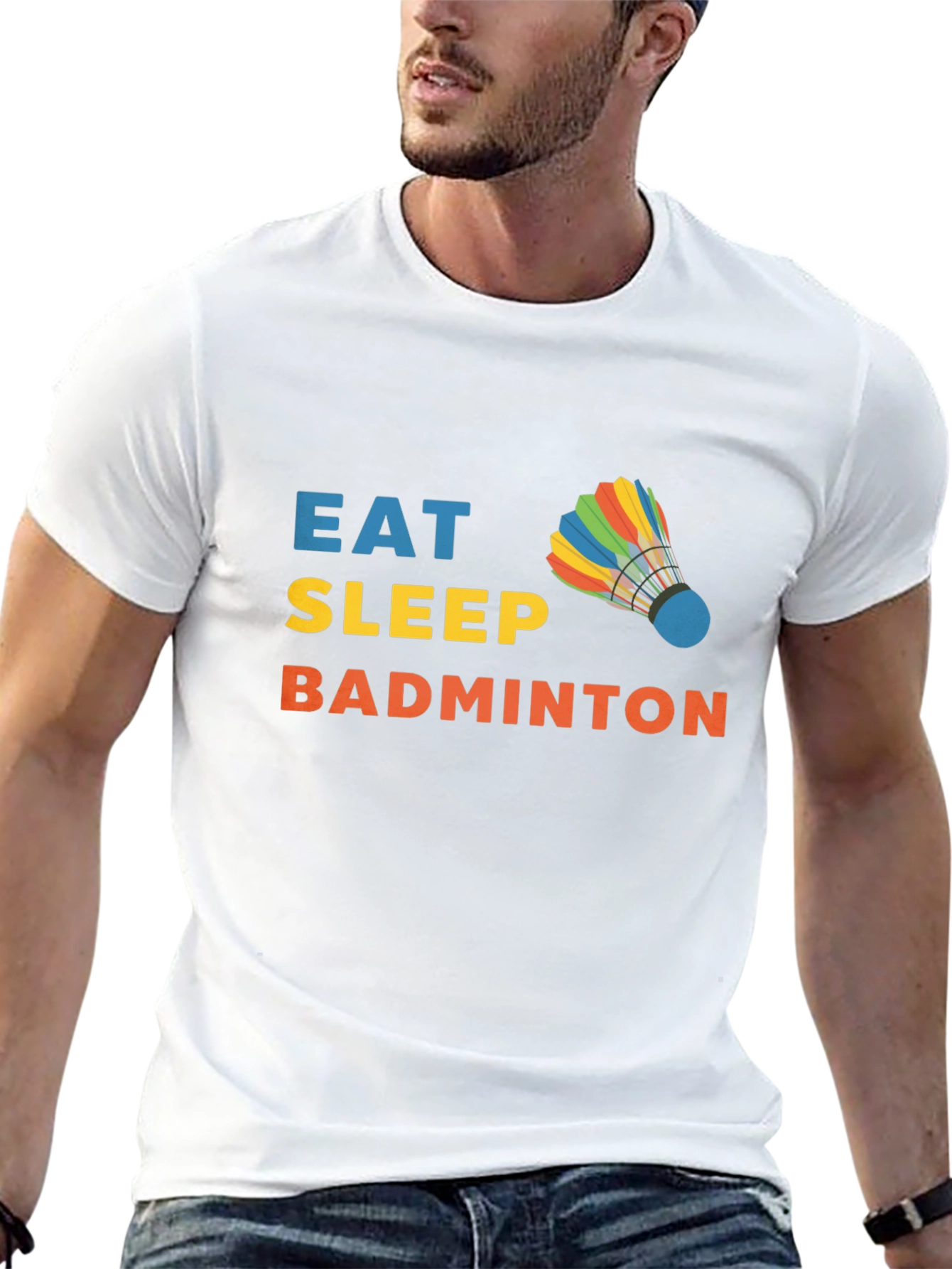 Eat Sleep Badminton T-Shirt