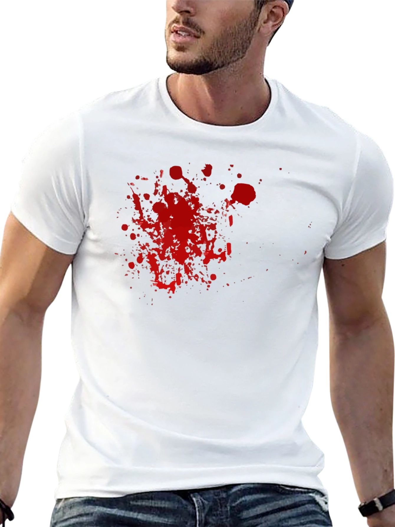 Spatter Print Tee