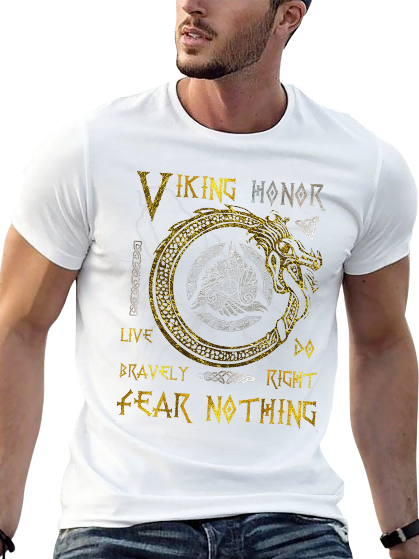 Viking Honor Dragon T-Shirt