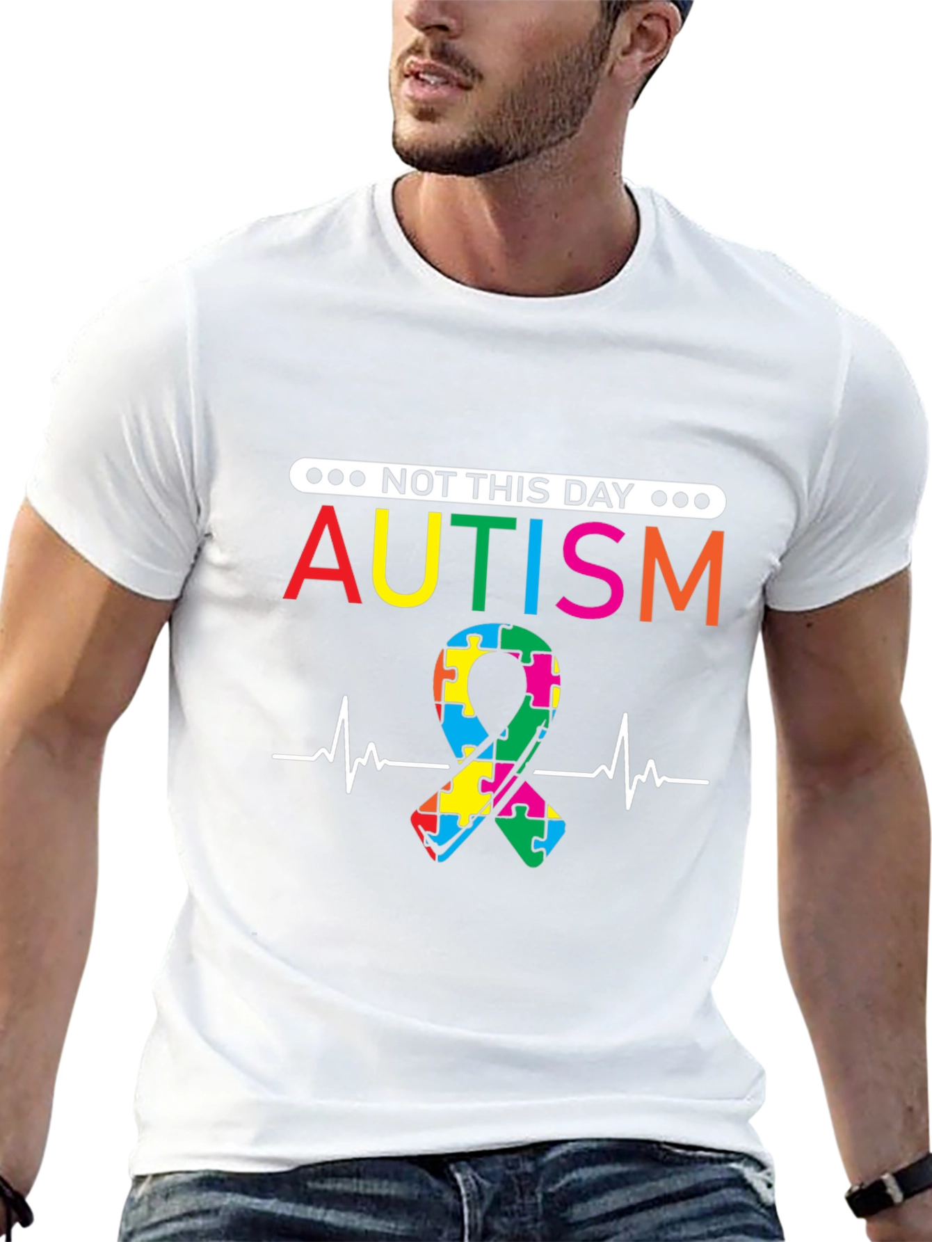 Autism Awareness T-Shirt - Not This Day