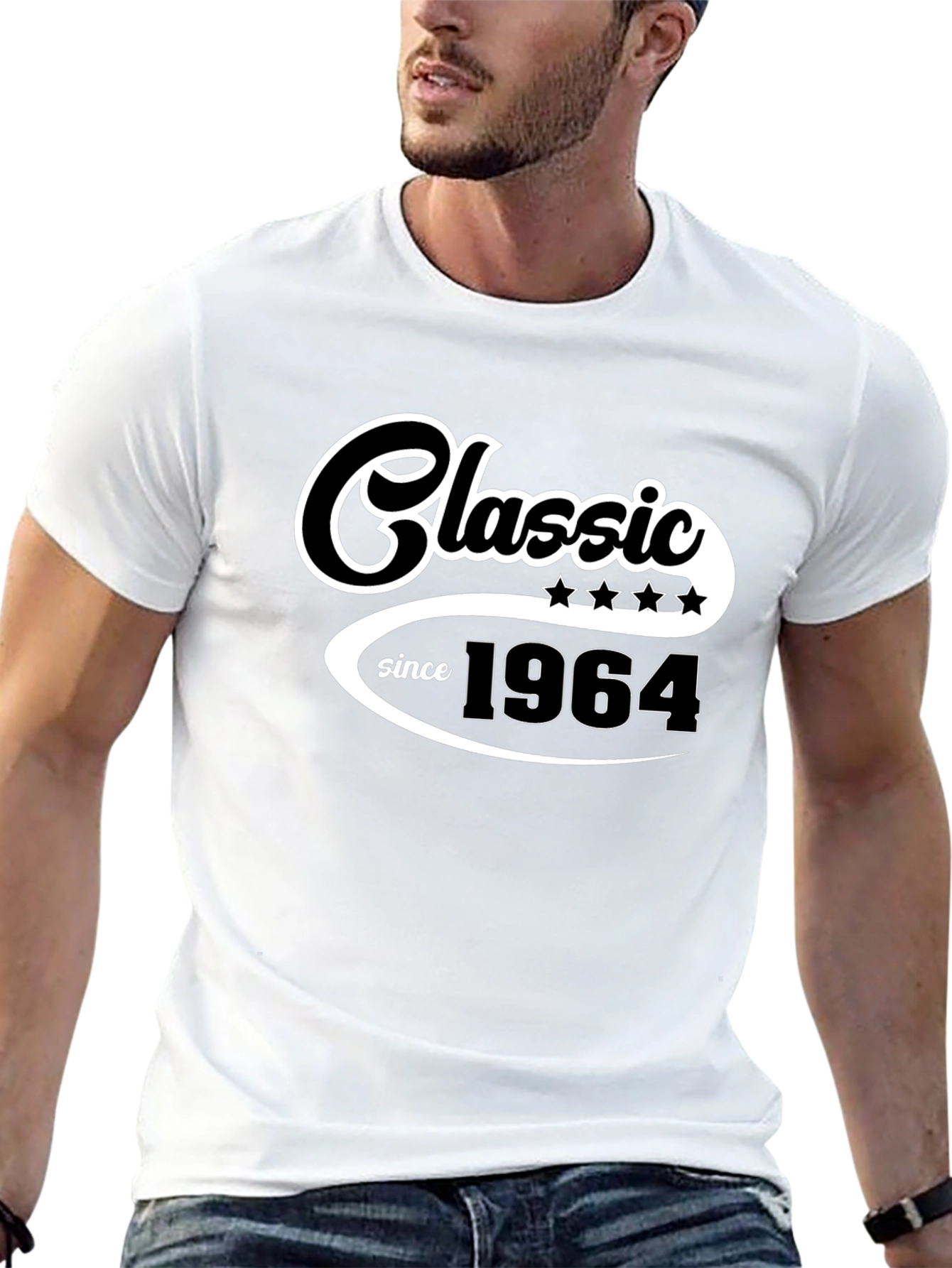 Classic Since 1964 Black Graphic Tee