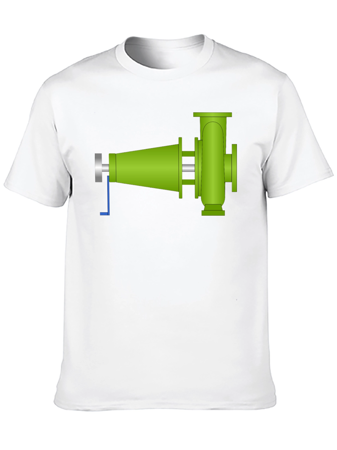 Green Machinery Graphic T-Shirt