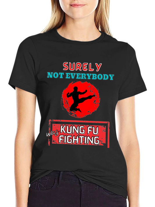 Kung Fu Fighting Graphic T-Shirt
