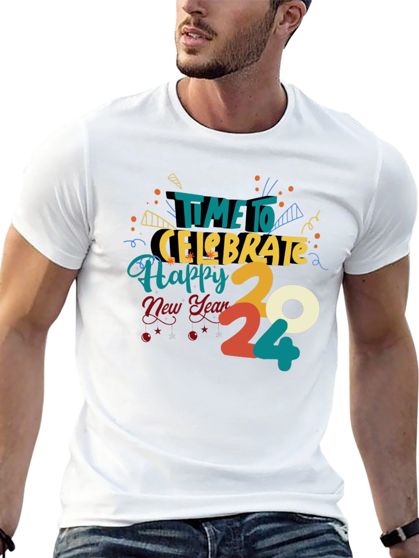 Festive New Years Eve Graphic Tee