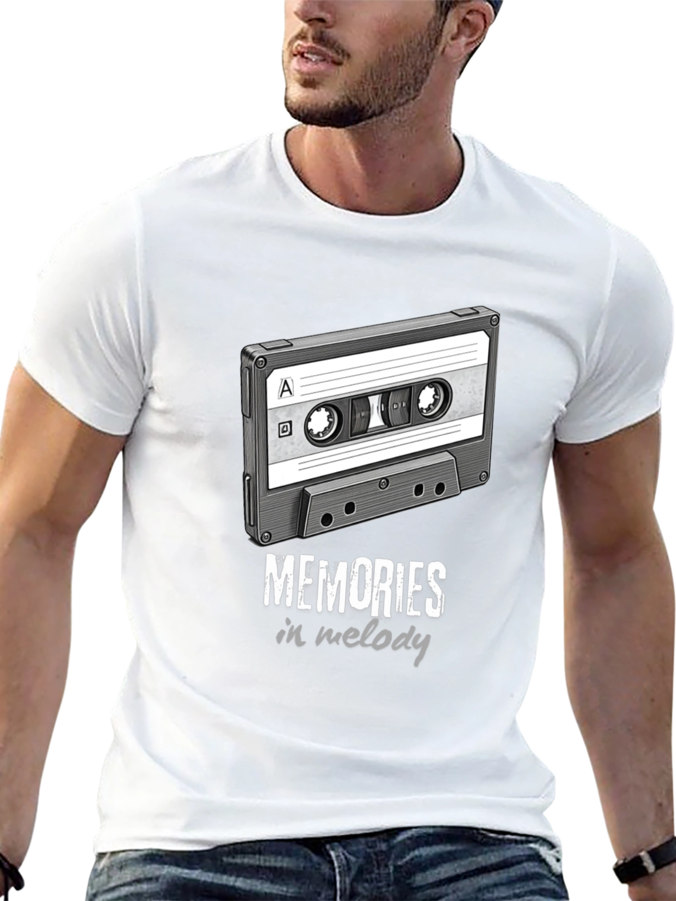 Retro Cassette Tape Memories T-Shirt