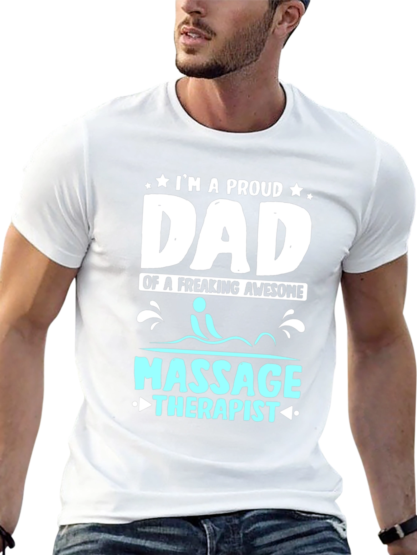 Proud Dad of a Massage Therapist T-Shirt