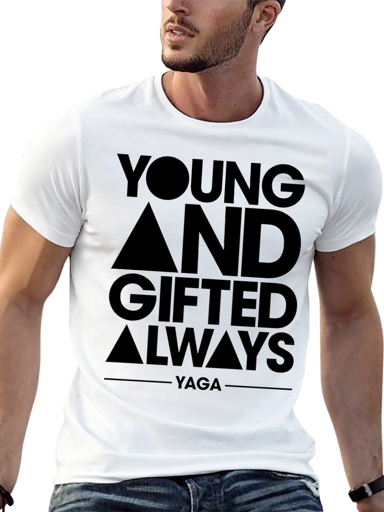 Young and Gifted Yaga Black T-Shirt
