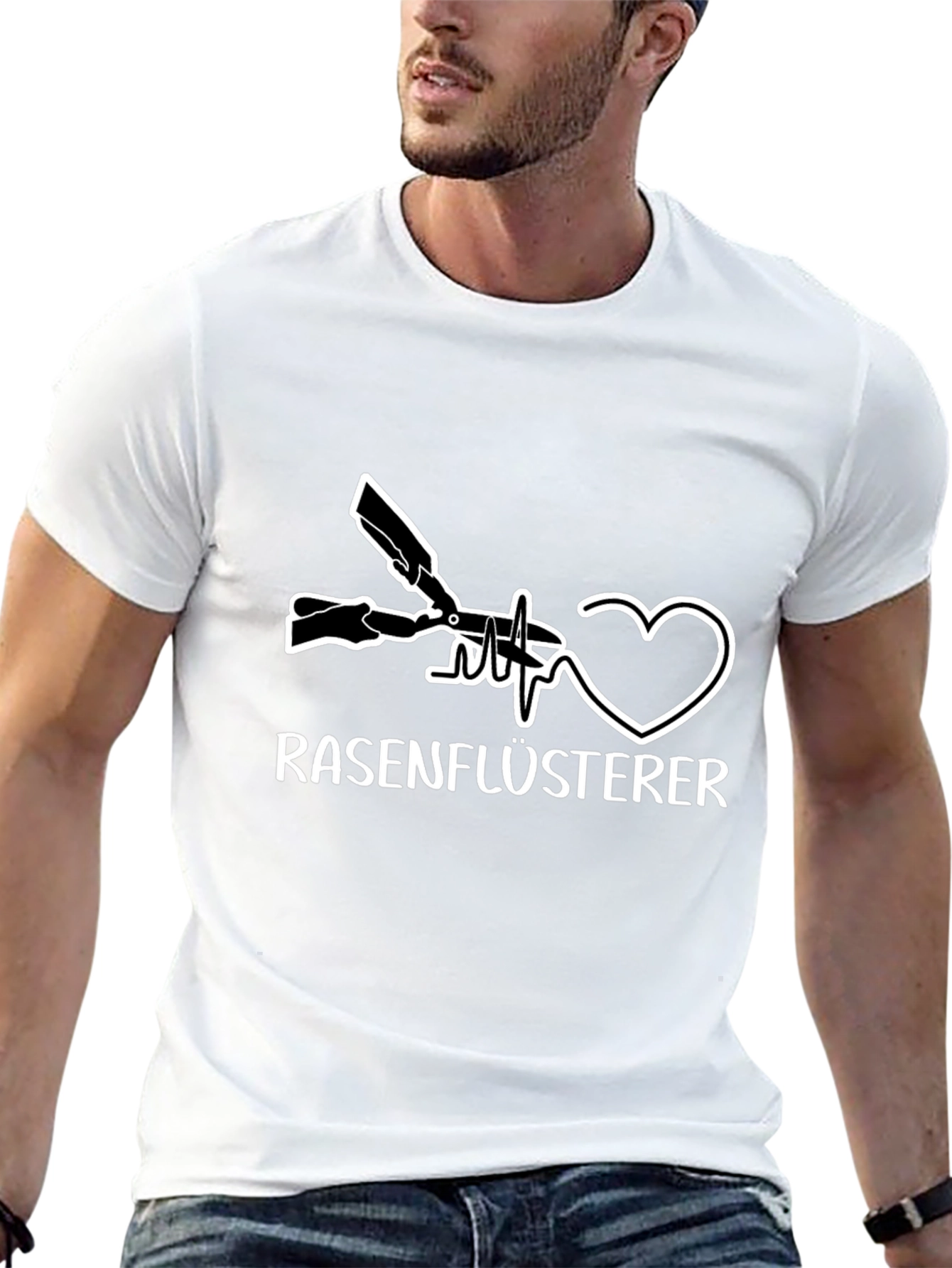 Rasenflüsterer Lawn Whisperer Graphic T-Shirt