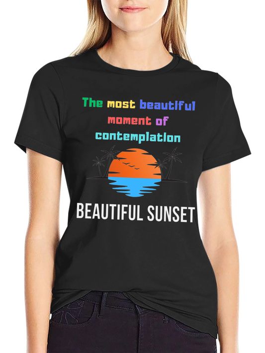 Beautiful Sunset Graphic T-Shirt