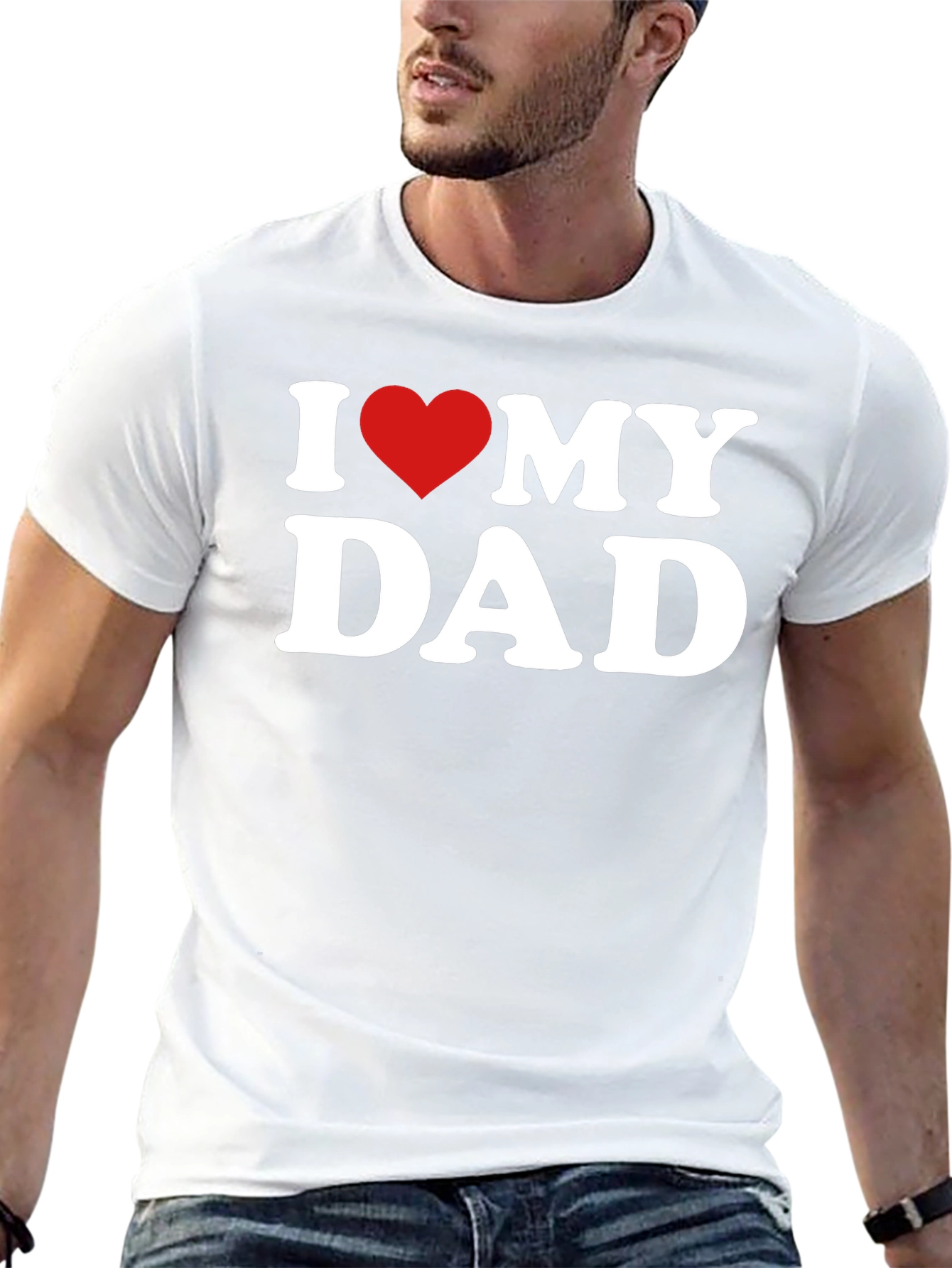 I Love My Dad T-Shirt - Fathers Day Gift