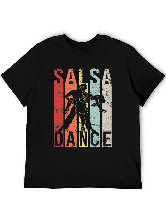 Salsa Dance Retro Style Graphic Tee