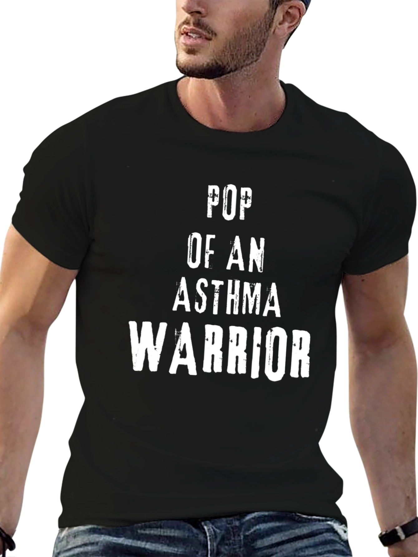 Pop of an Asthma Warrior Graphic T-Shirt