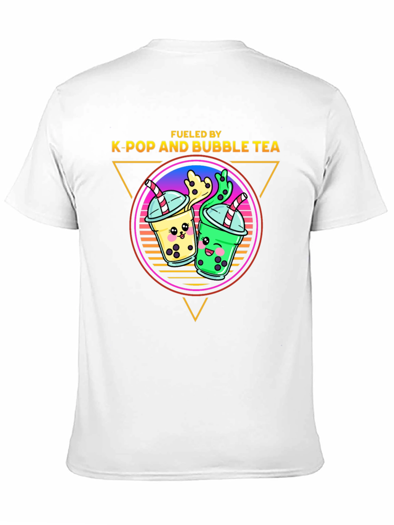 K-Pop & Bubble Tea Graphic T-Shirt