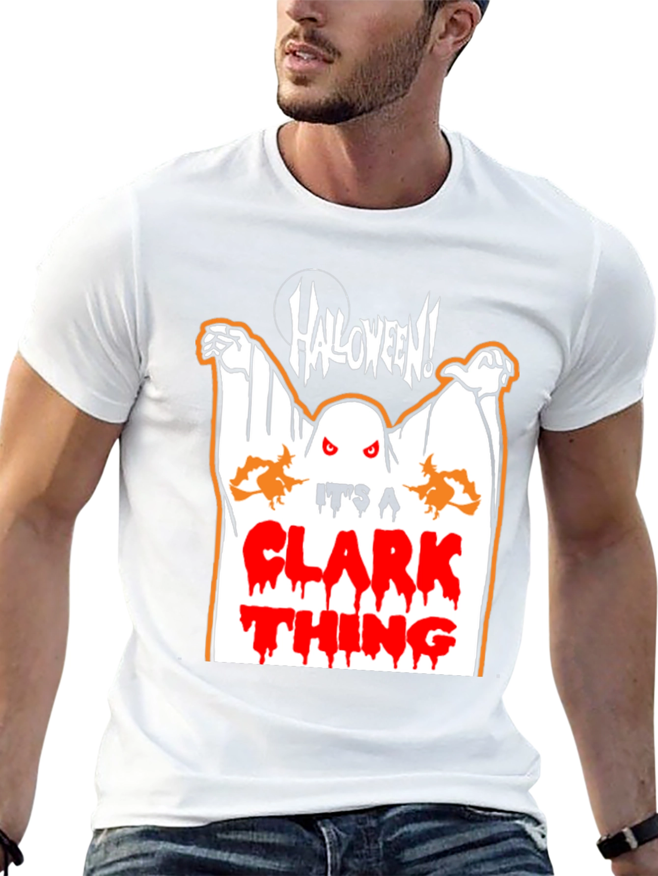 Its a Clark Thing! Halloween Ghost T-Shirt