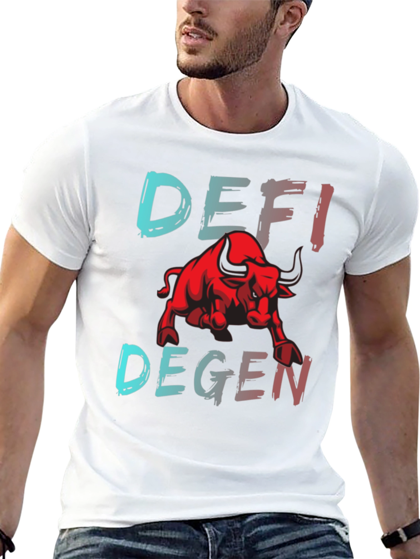 DEFI DEGEN Bull Graphic Tee