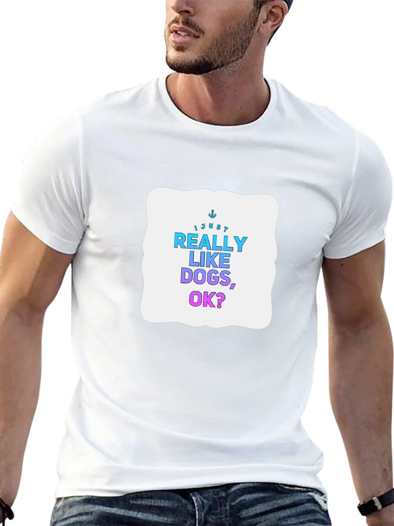 I Just Really Like Dogs Graphic Tee