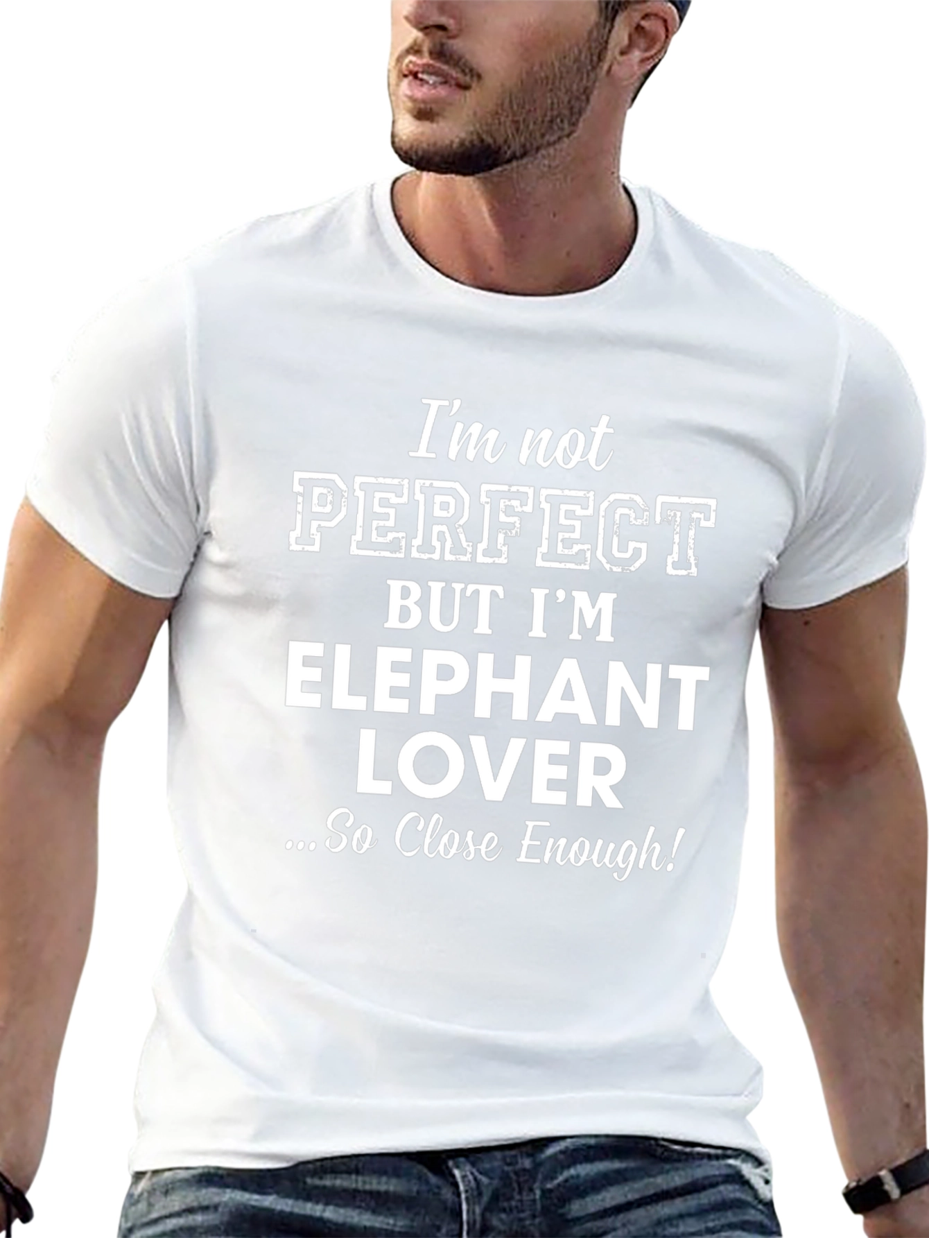 Elephant Lover T-Shirt - Perfect Enough Tee!
