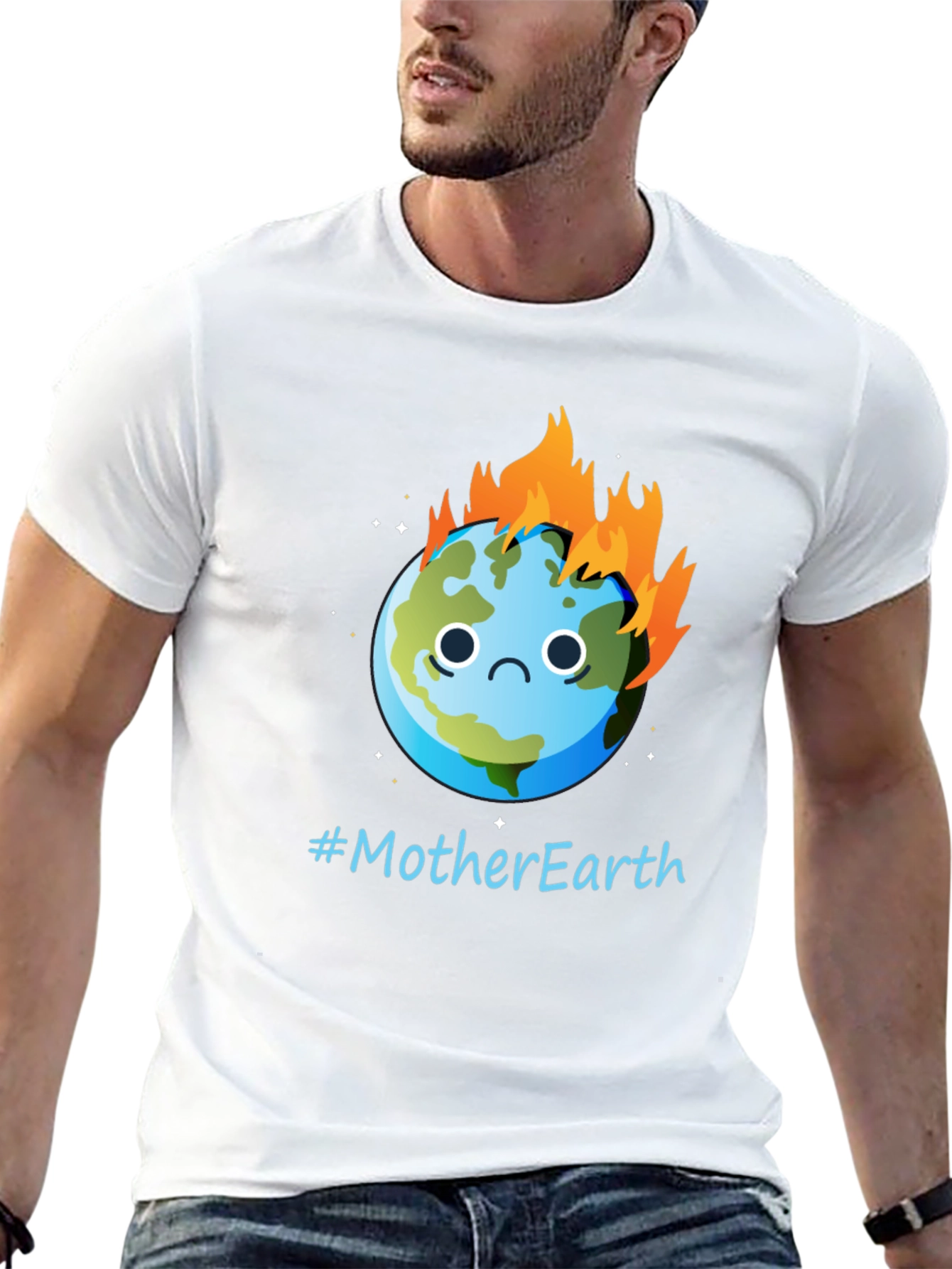 Mother Earth Burning Graphic Tee