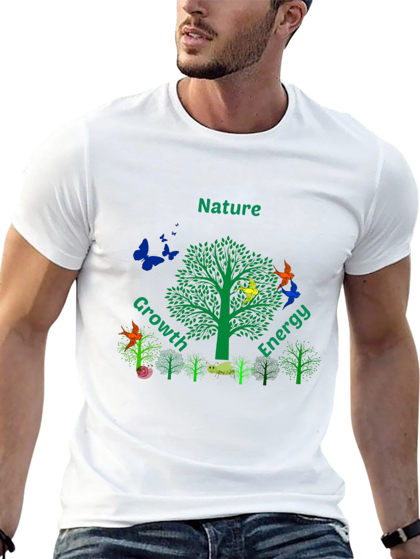 Nature Growth Energy Graphic Tee