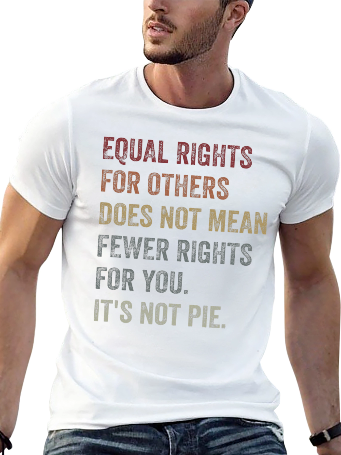 Equal Rights Graphic Tee - Black Unisex