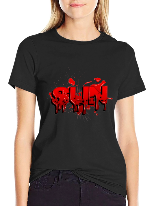 Bold RUN Graphic Tee - Black