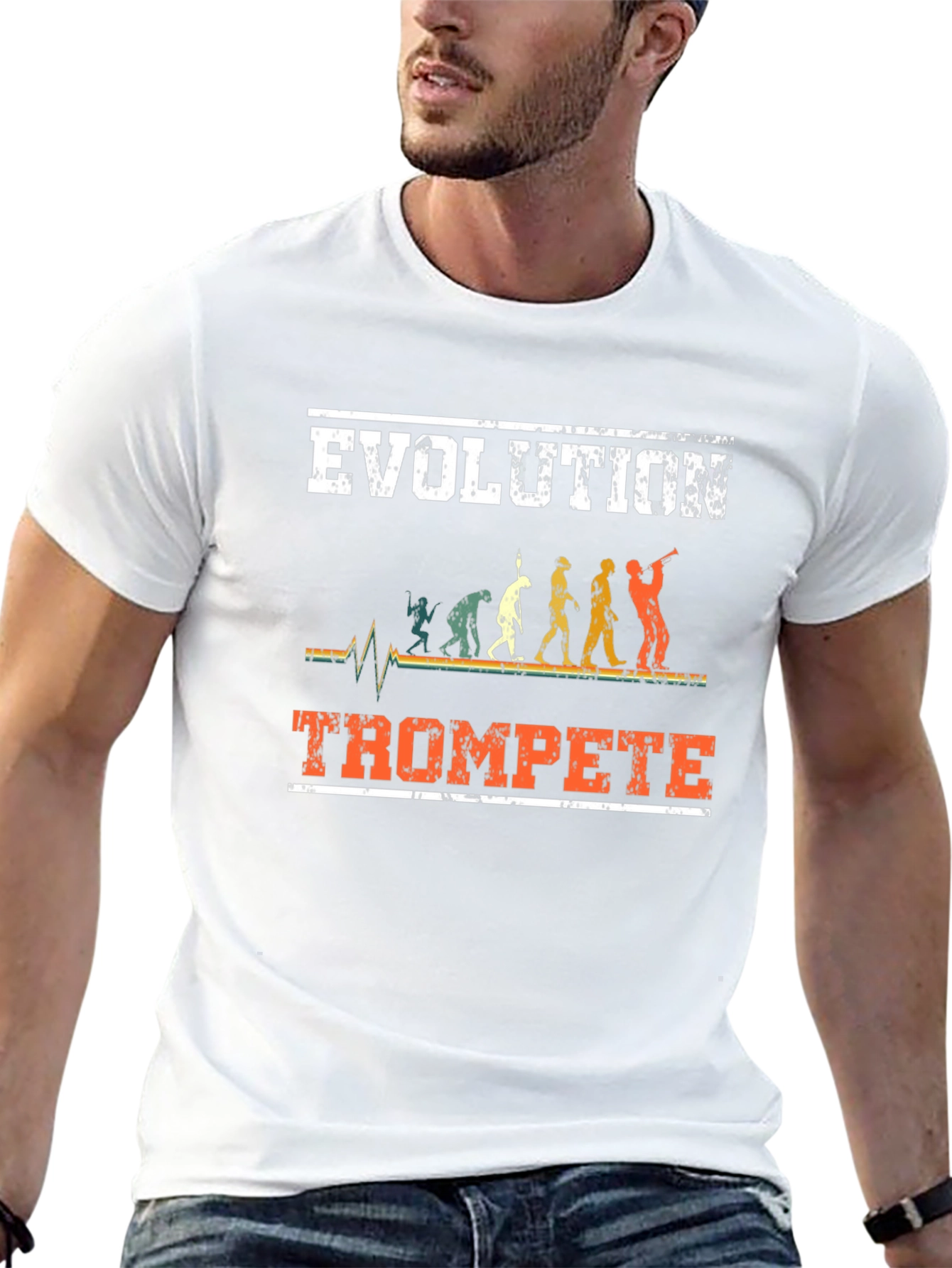 Evolution Trompete T-Shirt