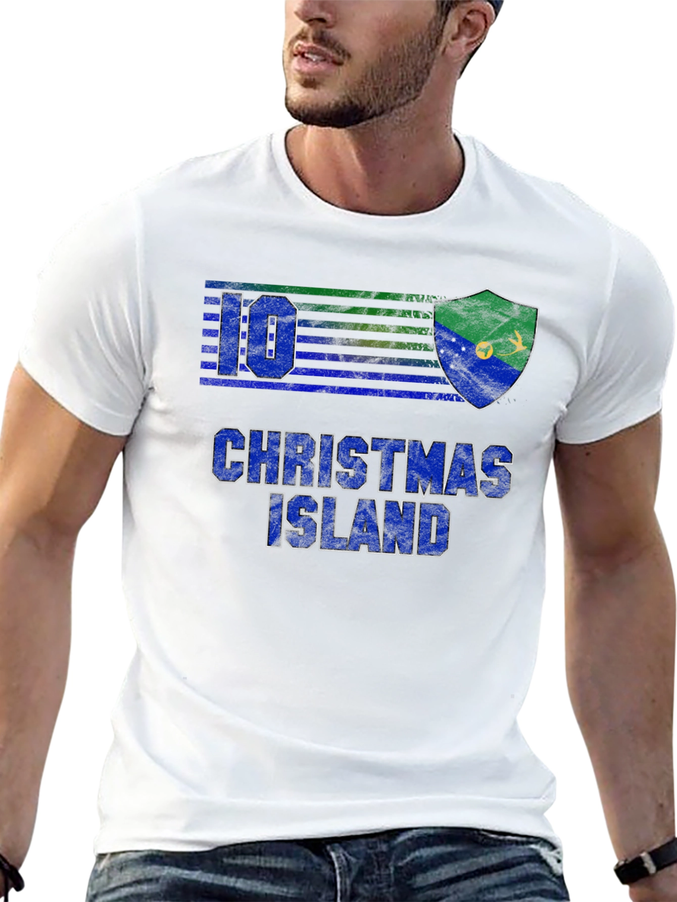 Christmas Island Jersey Style T-Shirt
