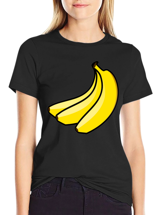Banana Graphic Black T-Shirt - Fun & Quirky!